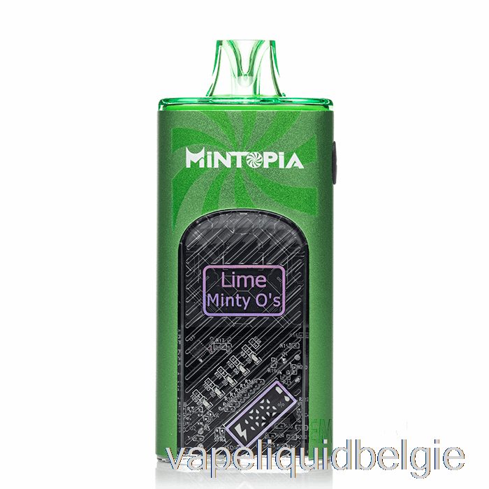 Vape Smaken Mintopia Turbo 9000 Wegwerp Limoen Mint Os